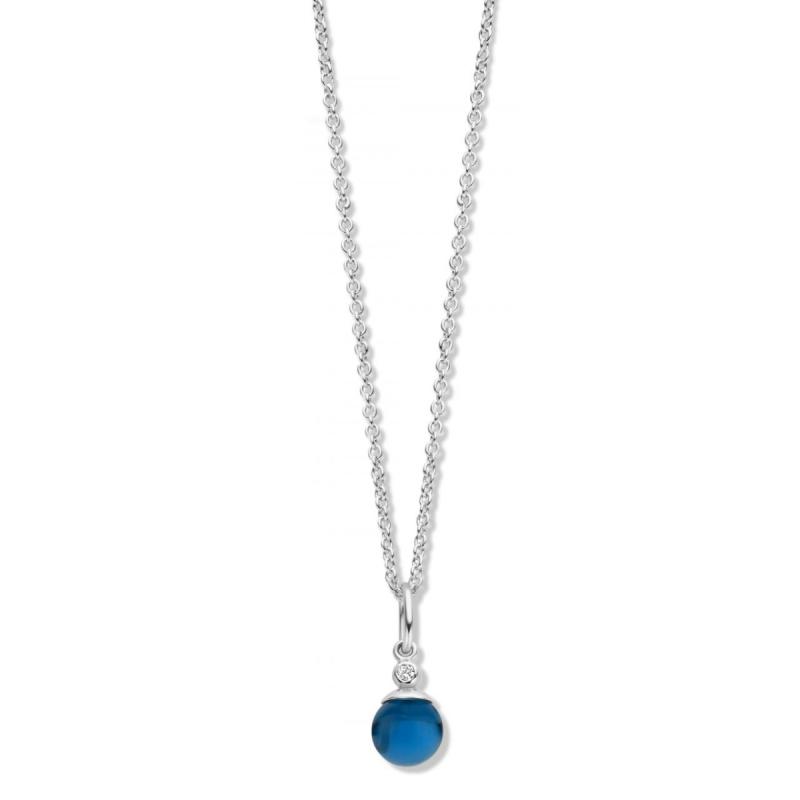 Figaro Pendant i Sterling Sølv med Perle fra Spirit Icons