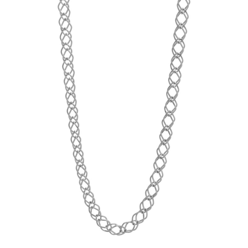 Kahlo Halskæde - Aqua Dulce i Sterling Sølv 43 cm