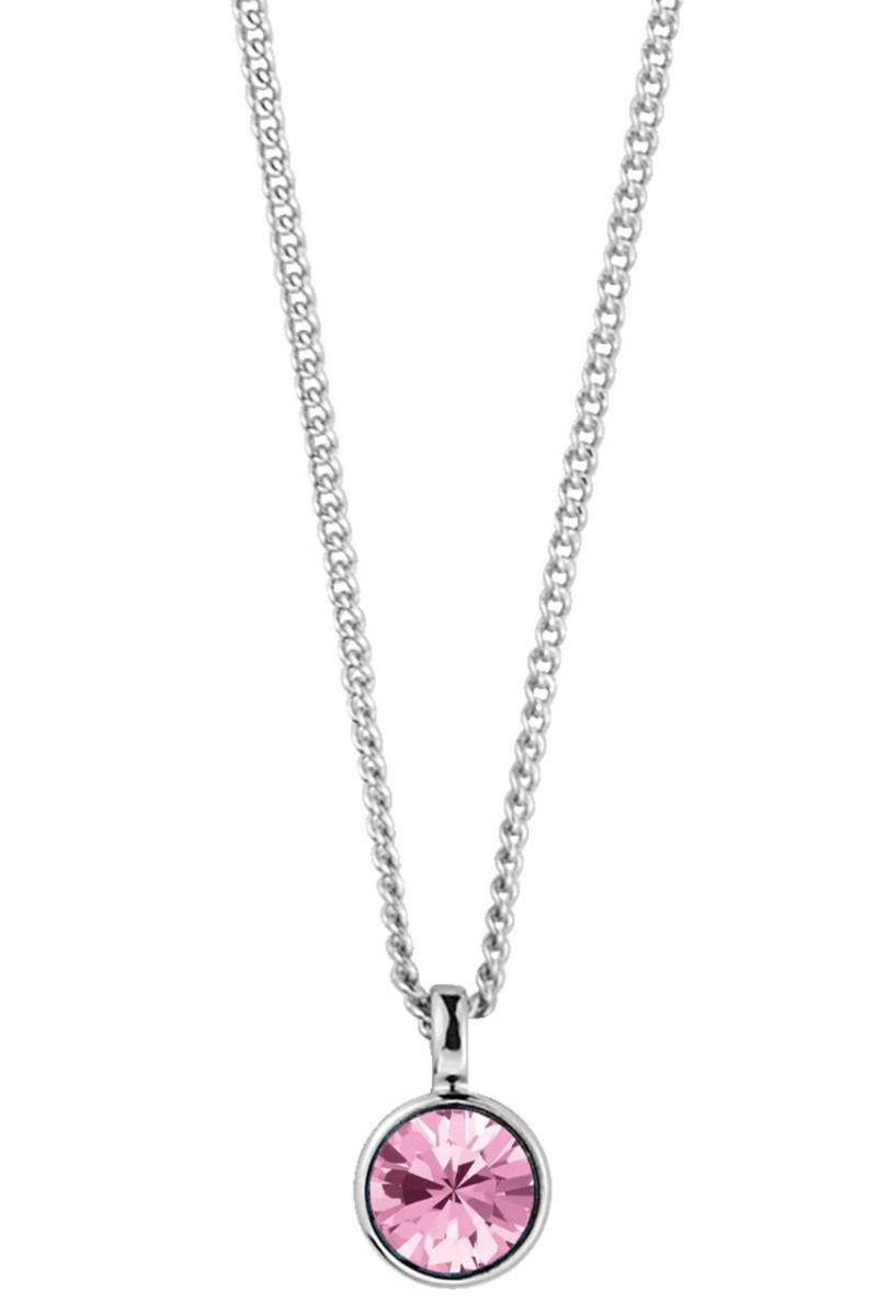 Dyrberg Kern Ette Halskæde med Swarovski Krystal - Sølv
