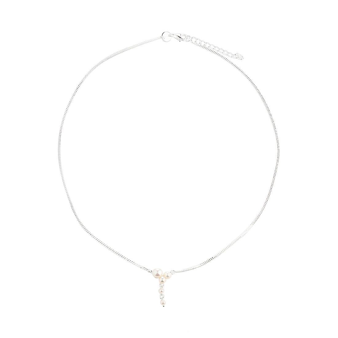 Bubbels Chain Silver - Aqua Dulce Halskæder  - 5740013854515