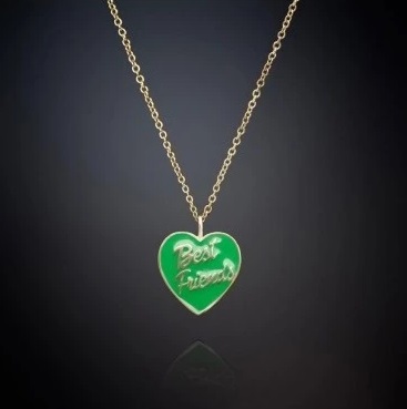 Grøn Chiara Ferragni Best Friends Halskæde - Halskæder  - 8033288977827