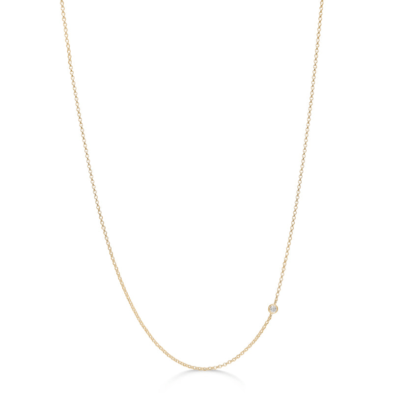 Legacy Necklace Top Wesselton Diamond - Halskæder  - 5704465097937
