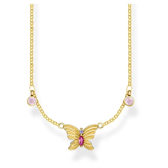 Thomas Sabo Charming Butterfly Halskæde 45cm - Halskæder  - 4051245475630