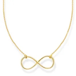 Thomas Sabo Infinity Guld Halskæde 45cm - Halskæder  - 4051245508680