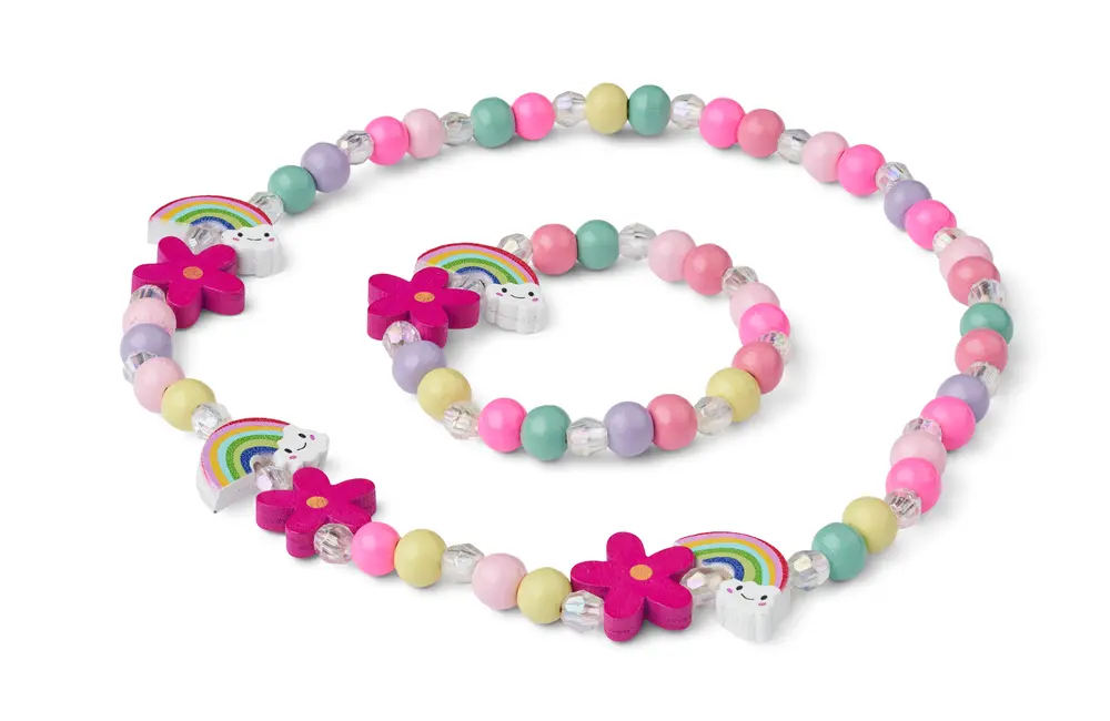 Mønster/multi Halskæde Armbånd Sæt Multi One Size - Jocko Halskæder  - 5711801033887