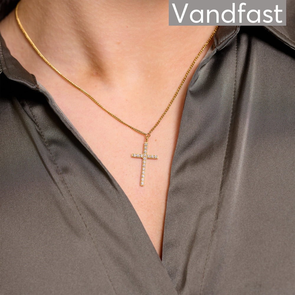 Annebrauner Cross Necklace - Annebrauner Halskæder  - 2002450982286