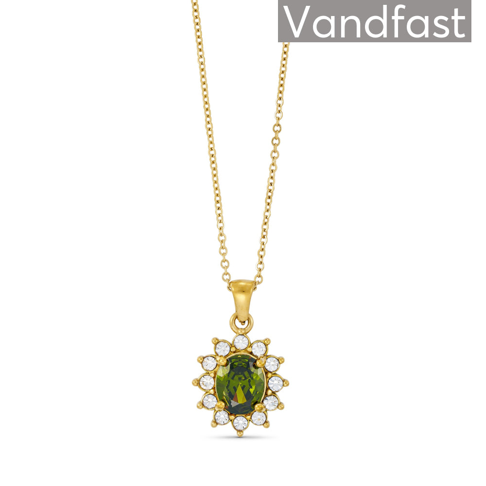 Grøn Annebrauner Esmeralda Necklace Green - Bella Halskæder  - 2007078669472
