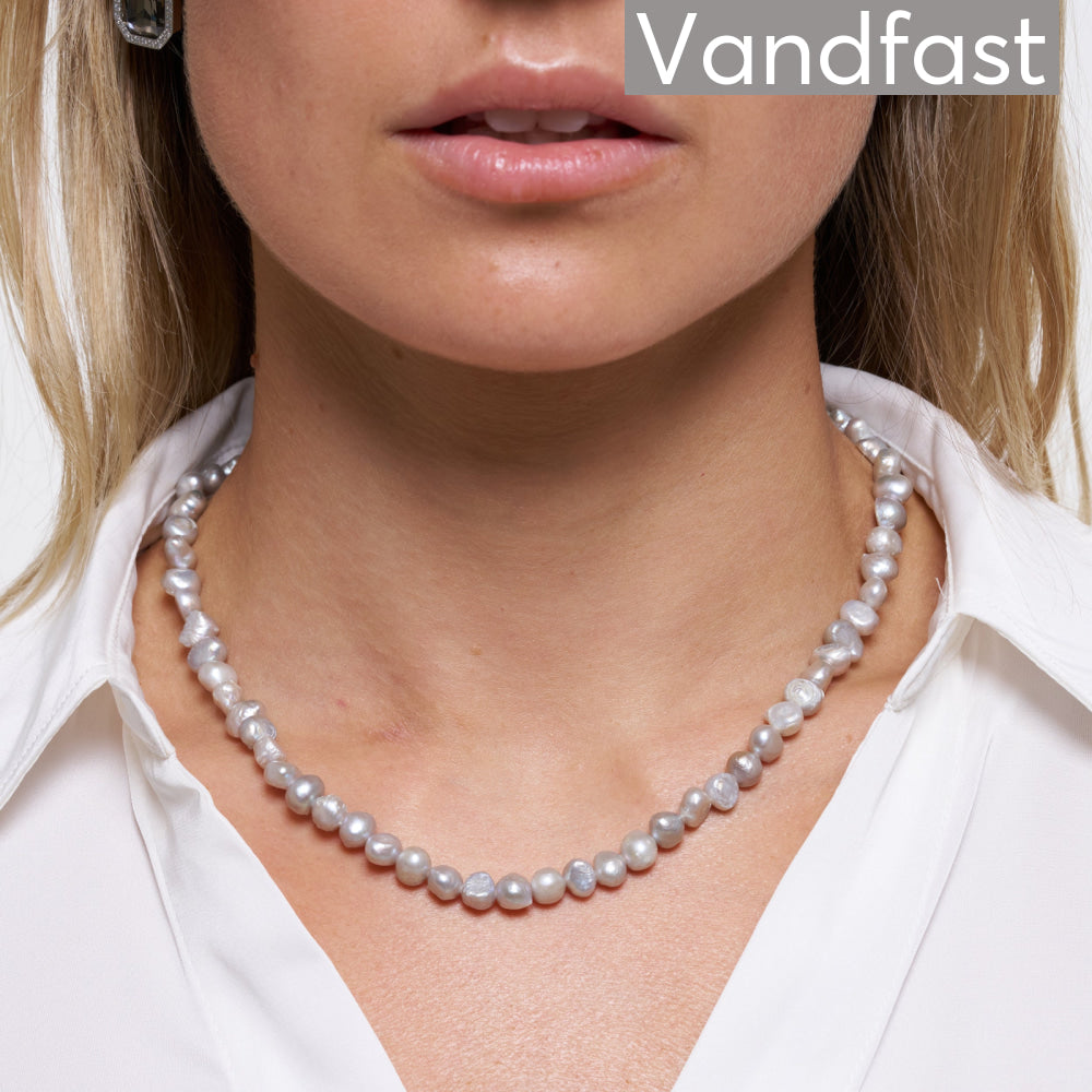 Annebrauner Freshwater Deluxe Necklace - Cab Halskæder  - 2004125028510