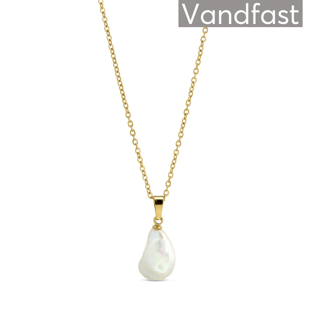 Annebrauner Freshwater Necklace - Cab Halskæder  - 5714727014435