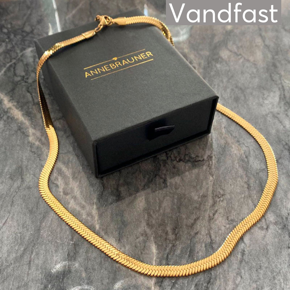 Annebrauner Snake Necklace - Bella Halskæder  - 2001798177958