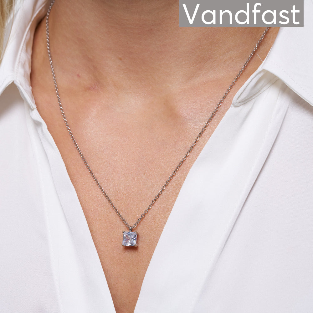 Annebrauner Square Necklace - Annebrauner Halskæder  - 2005782848671