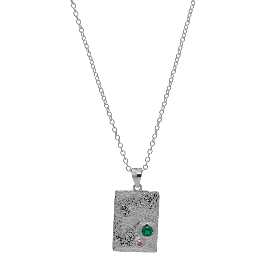 Andrea Necklace Silver - Aqua Dulce Halskæder  - 5740013839413