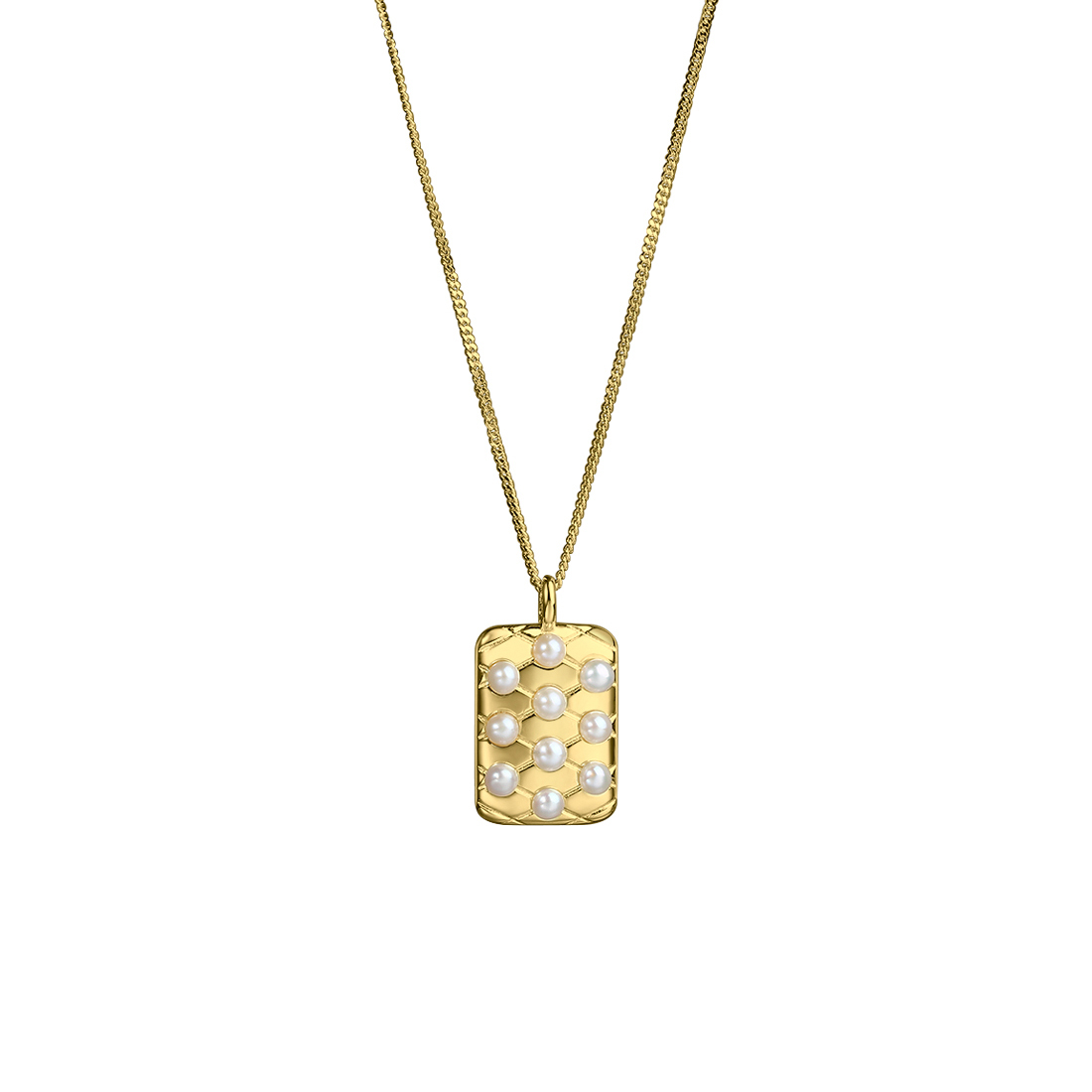 Bea Necklace Golden - Aqua Dulce Halskæder  - 5740013846015
