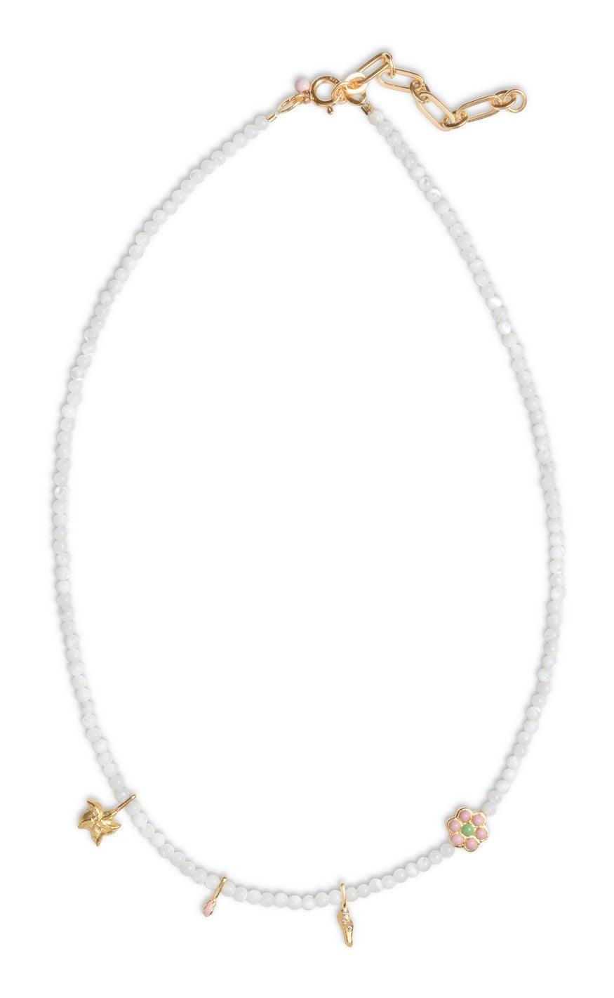 Enamel Copenhagen Halskæde Aruba Pearl - Halskæder  - 5714274021320