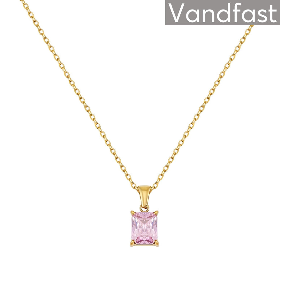 Pink Annebrauner Empress Necklace - Cab Halskæder  - 2003186491554