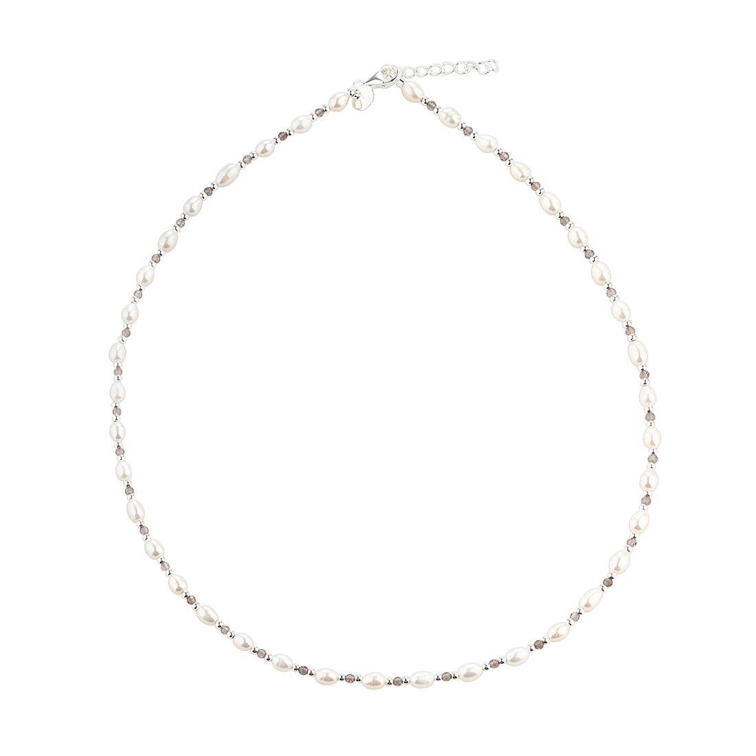 Coast Smokey Necklace Silver - Aqua Dulce Halskæder  - 5740013859176