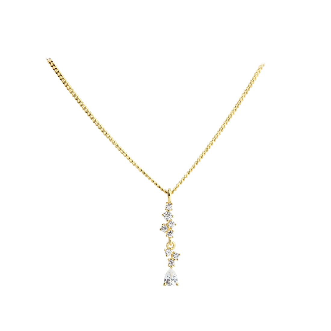 Aura Necklace Golden - Aqua Dulce Halskæder  - 5740013860943