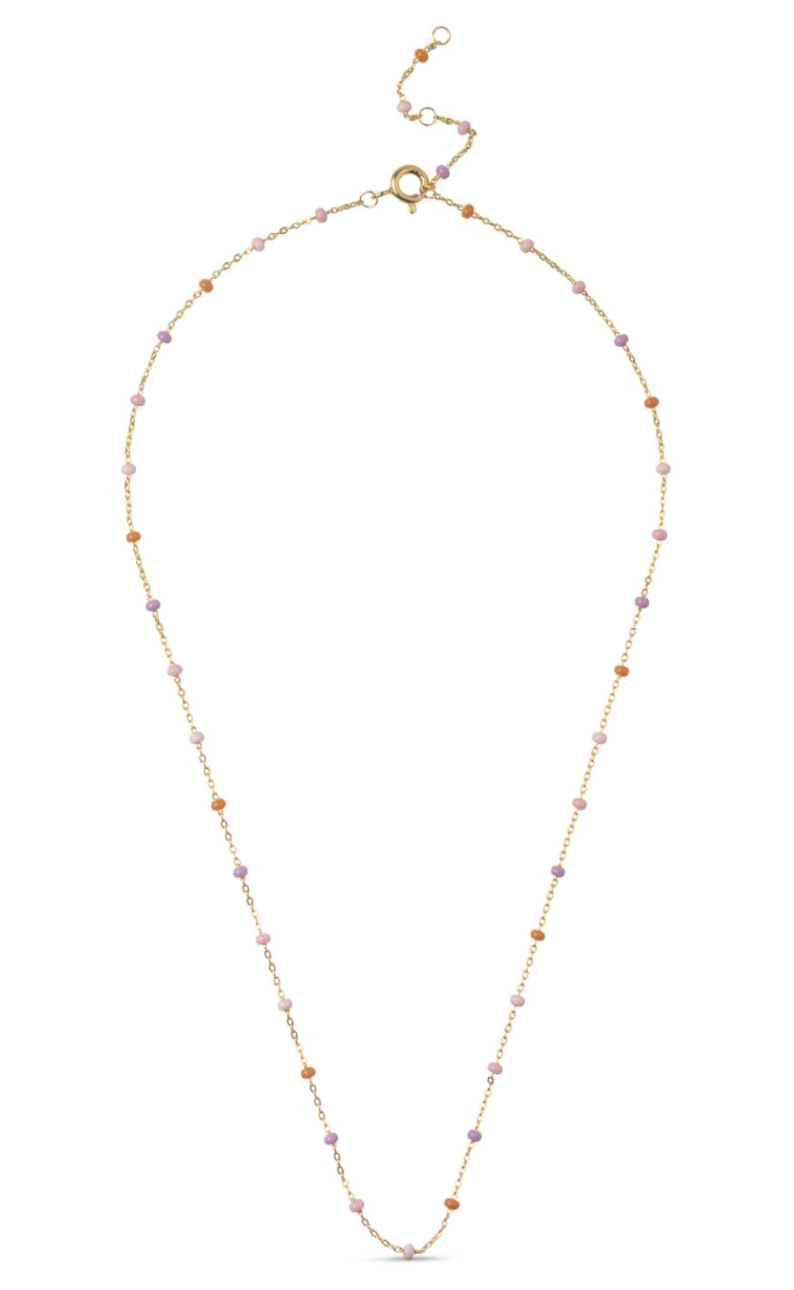 Blush Enamel Copenhagen Halskæde Lola - Halskæder  - 5714274035297