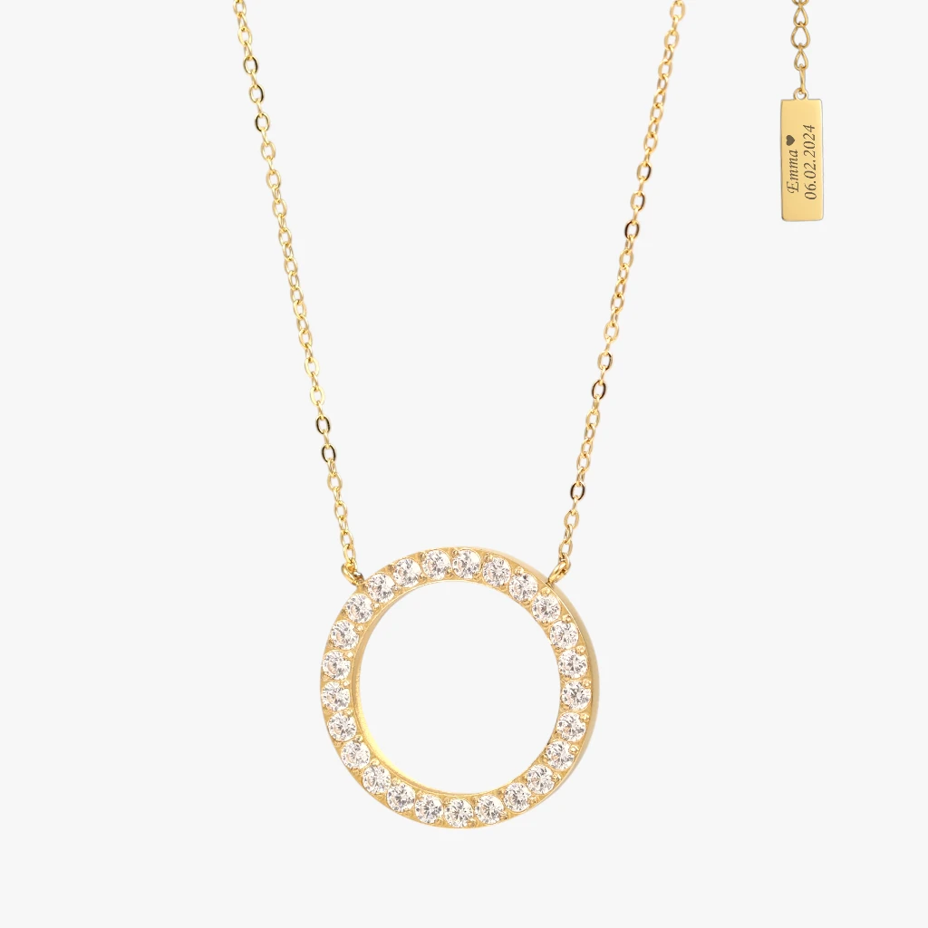 Halo Halskæde 18k Jewelries - Halskæder