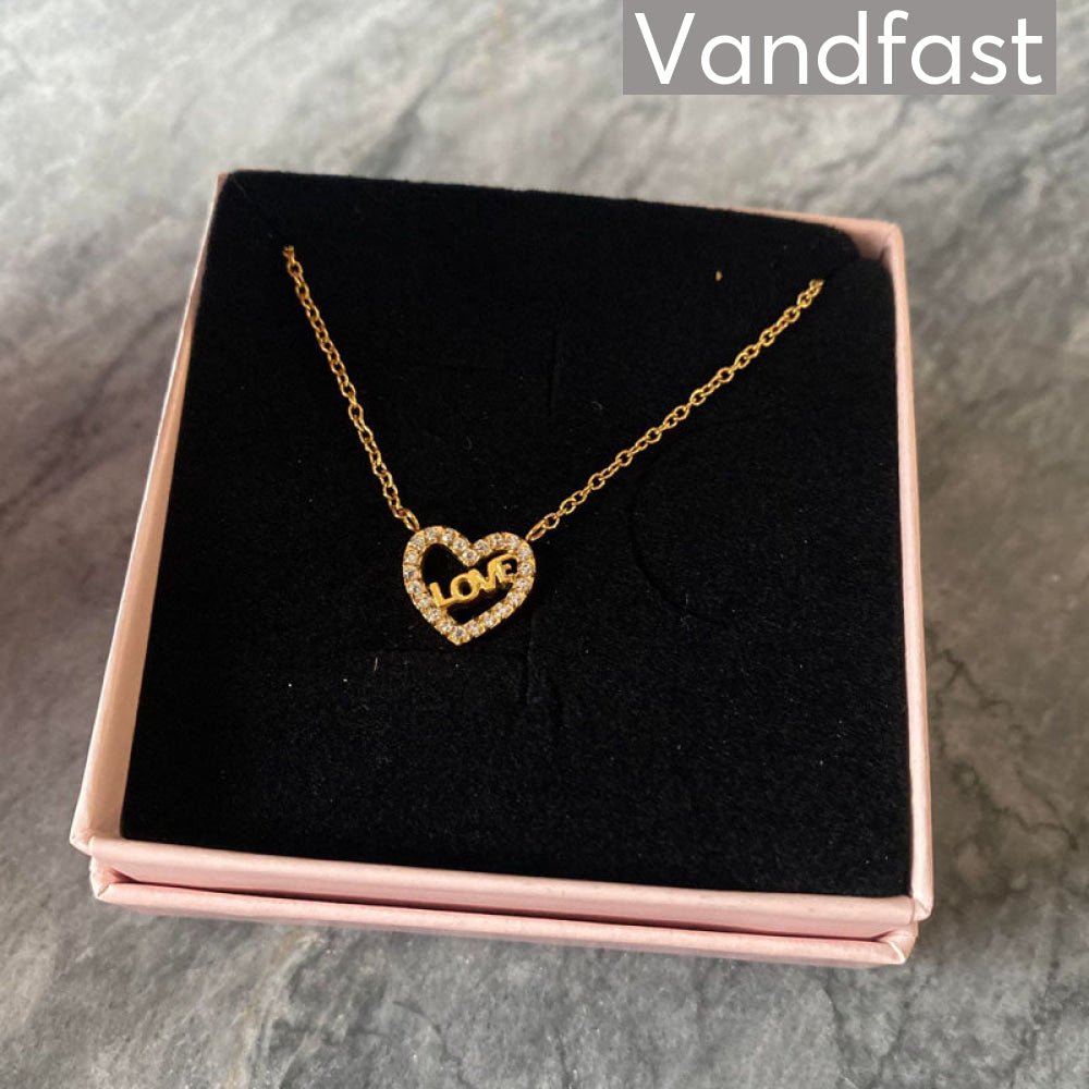 Annebrauner Heart Love Necklace - Annebrauner Halskæder  - 2001936213159