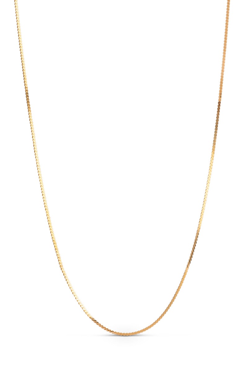 Guld Enamel Halskæde Necklace Naomi Gold - Enamel Halskæder  - 5714274022440