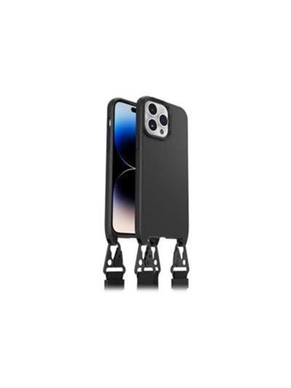 Sort Otterbox React Necklace Magsafe Lanyard Apple Iphone Pro Max Black Propack - Otterbox Halskæder  - 840304739479
