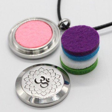 Aum Aromaterapi Halskæde Aromaterapi Smykker Godkarmashop - Godkarmashop Halskæder