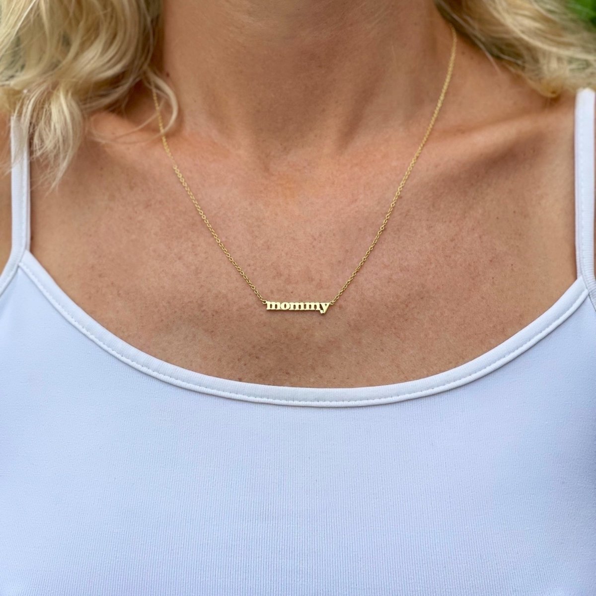 Motherlove Mommy Halskæde Guld Buump Jewelry Buump - Buump Halskæder