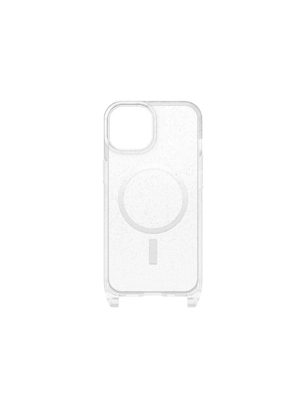 Otterbox React Necklace Magsafe Apple Iphone 16e Stardust Clear - Otterbox Halskæder  - 840304726363