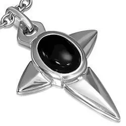 Sort Black Stone Halskæde - Halskæder